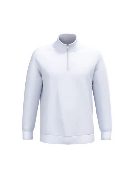 KARIBAN Sweat-shirt col zippé homme /api/colors/7a92cd2d-10d2-40b4-928b-296bb7487506 personnalisable
