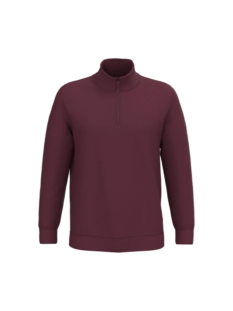 KARIBAN Sweat-shirt col zippé homme /api/colors/3f4410b9-f80f-412a-9aa8-9260cc84003d personnalisable