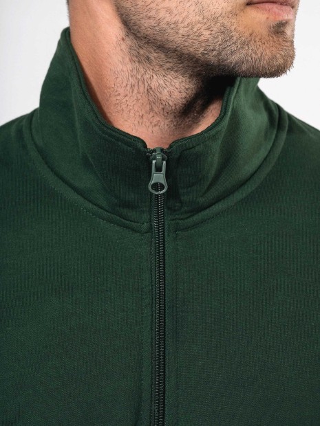 Sweat-shirts à personnaliser KARIBAN Sweat-shirt col zippé homme 