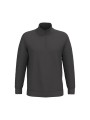 KARIBAN Sweat-shirt col zippé homme /api/colors/3664e9be-231a-44a8-bacd-707b001b474c personnalisable