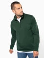 Sweat-shirts à personnaliser KARIBAN Sweat-shirt col zippé homme 