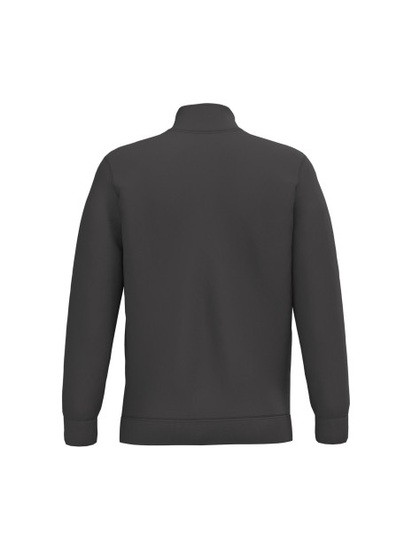 KARIBAN Sweat-shirt col zippé homme /api/colors/3664e9be-231a-44a8-bacd-707b001b474c personnalisable