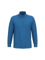 KARIBAN Sweat-shirt col zippé homme /api/colors/68572561-1214-42b1-b94c-44fb780d37b4 personnalisable