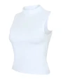 T-shirts SKINNIFIT Women`s High Neck Crop Vest voor bedrukking &amp; borduring
