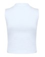 SKINNIFIT Women`s High Neck Crop Vest T-Shirts personalisierbar