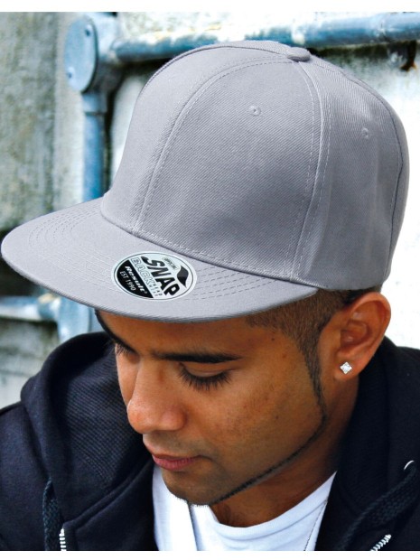 Casquettes à personnaliser RESULT BRONX ORIGINAL FLAT PEAK SNAPBACK CAP 