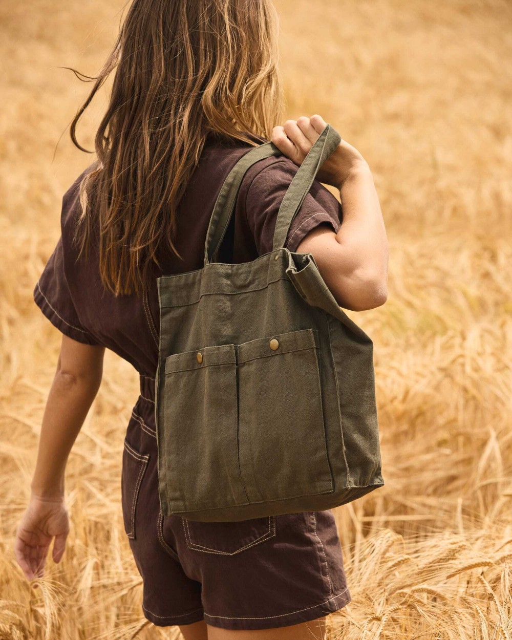 Sacs & Bagagerie personnalisable KIMOOD Sac à main à double poche frontale