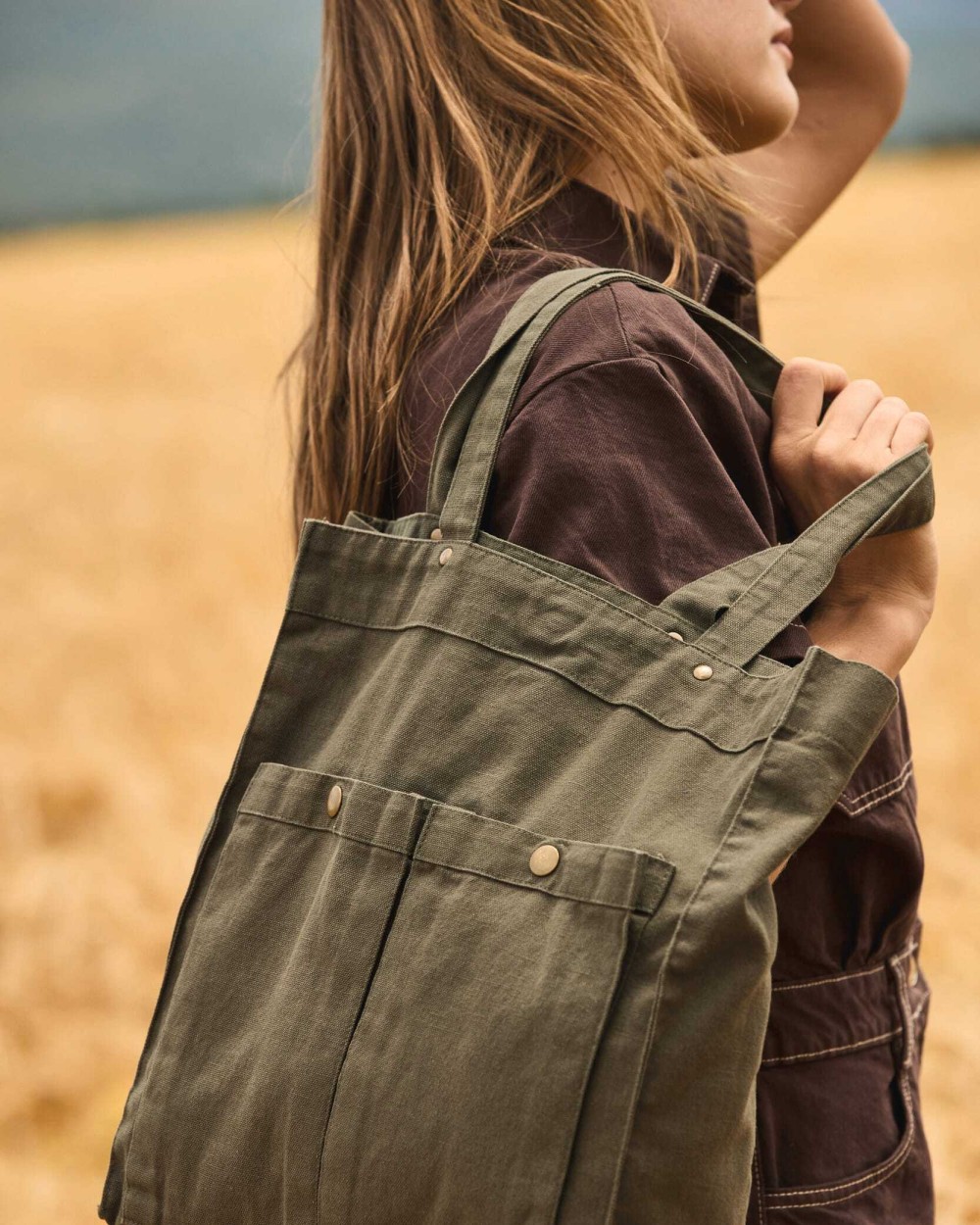 KIMOOD Handtasche mit doppelter Fronttasche Taschen personalisierbar