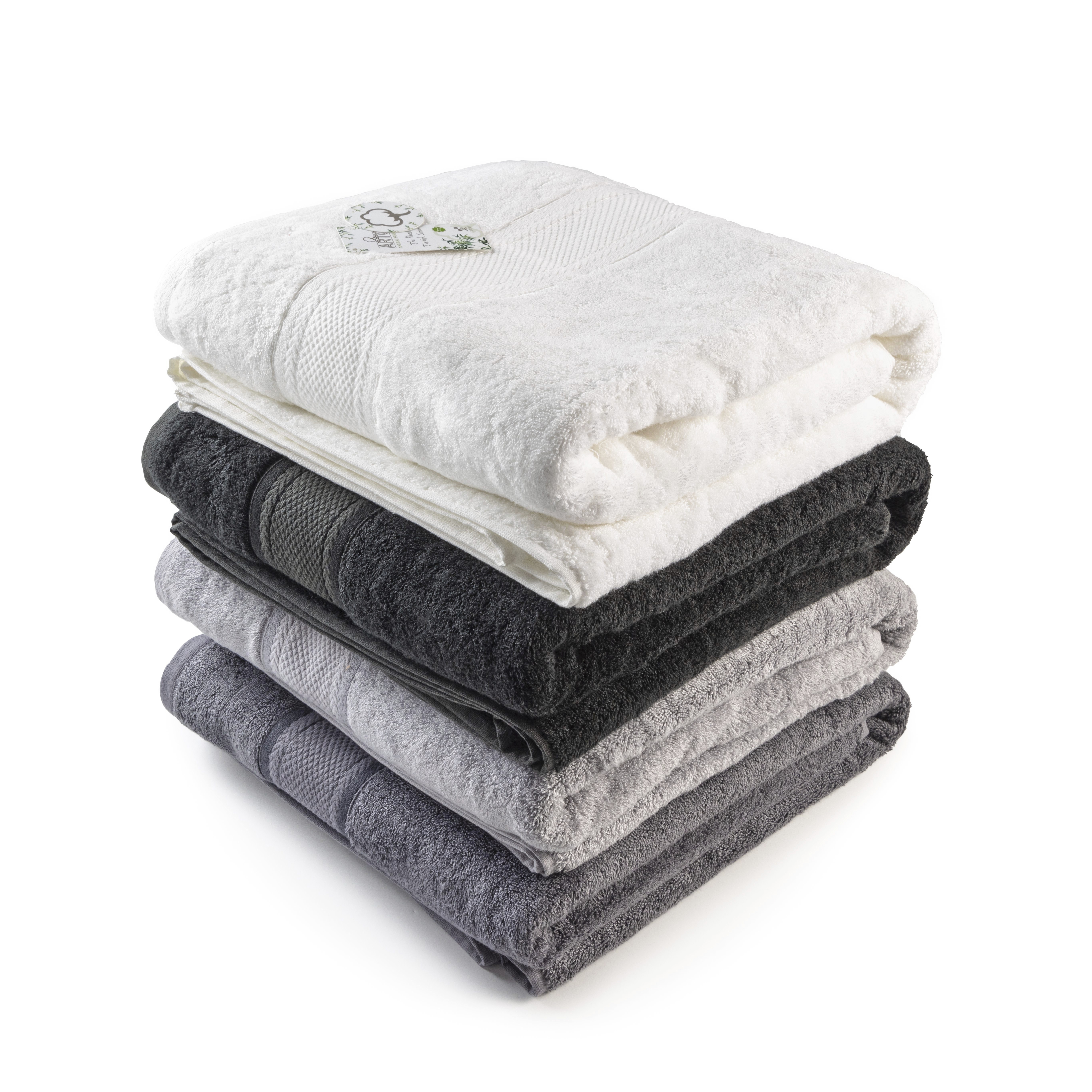 Produits éponges personnalisable A&R Natural Bamboo Hand Towel