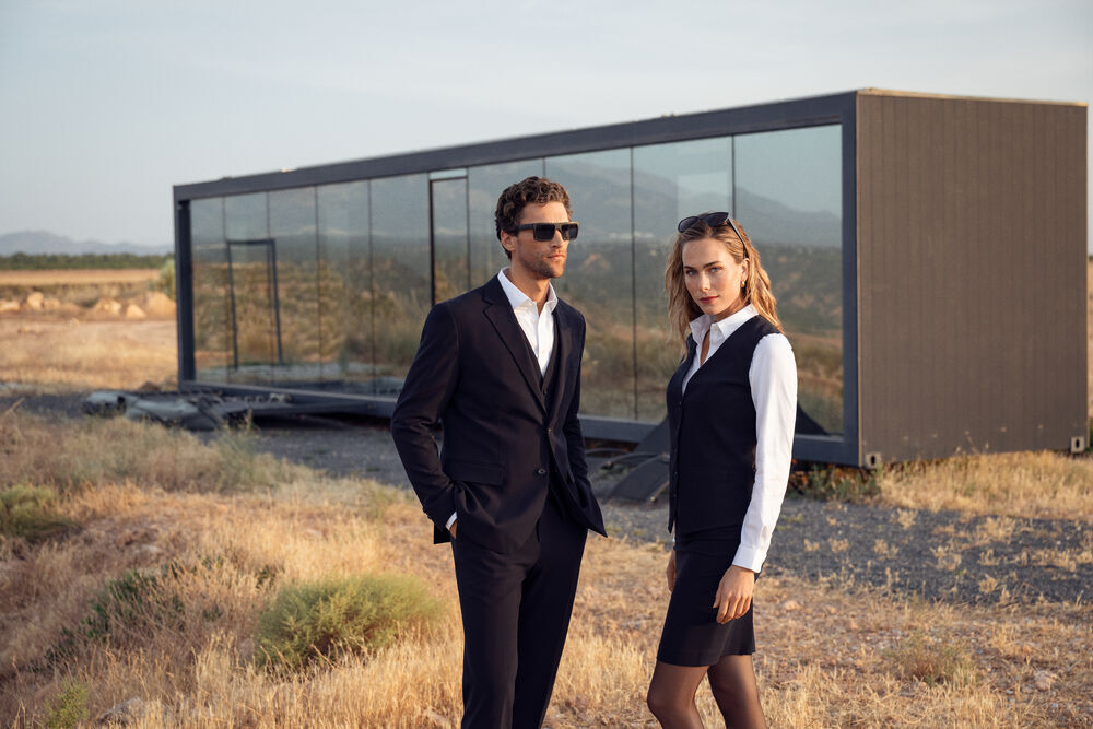 Pantalons personnalisable J. HARVEST & FROST Signature Suit Vest Woman