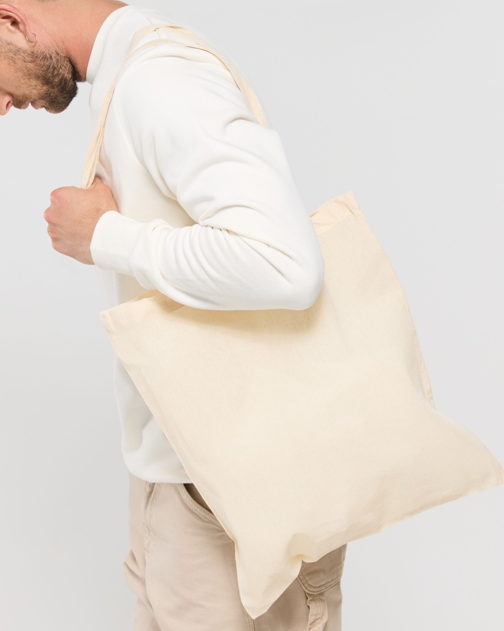 NEWGEN LONG HANDLE PROMO SHOPPER COTTON BAG Taschen personalisierbar
