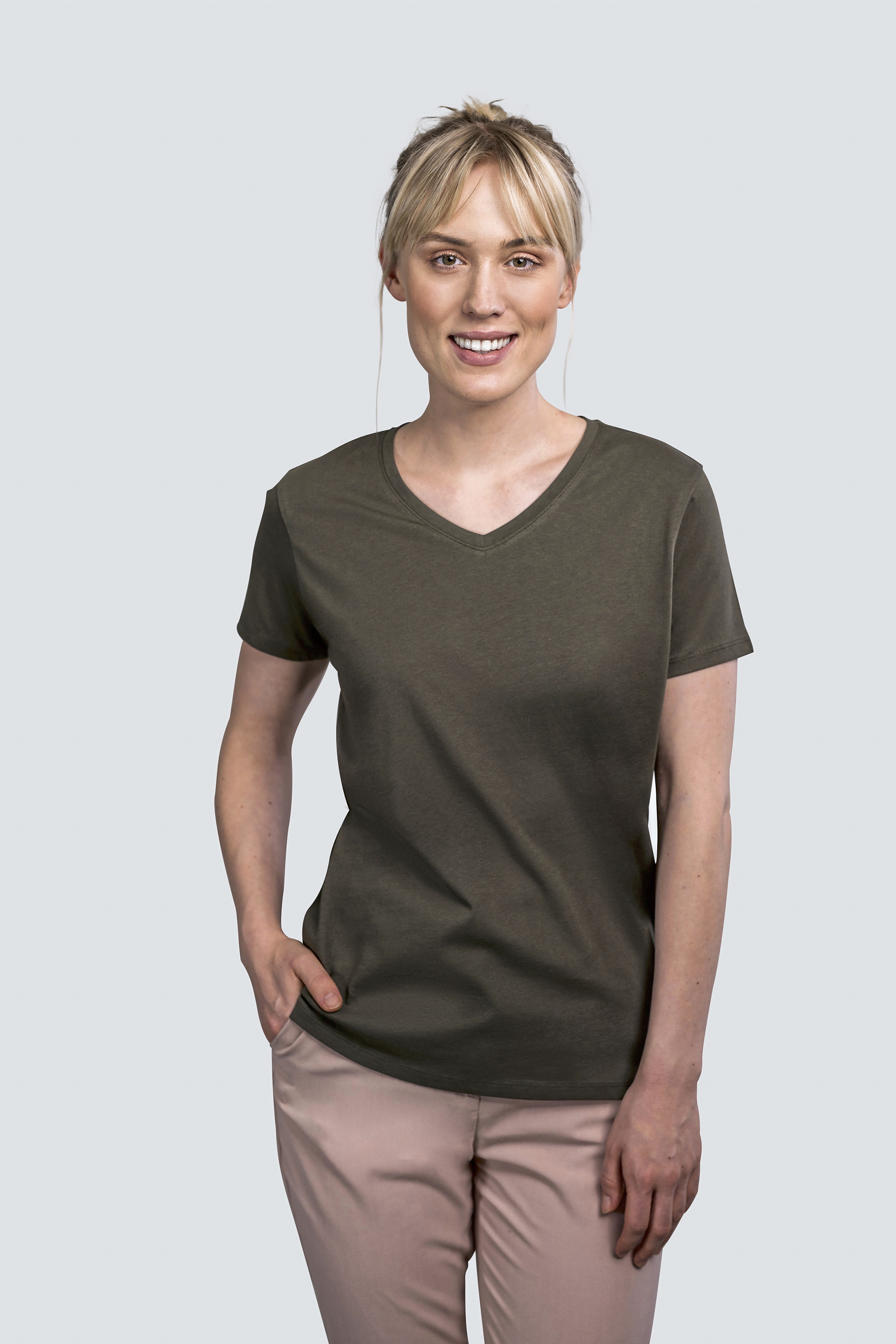 T-Shirts personnalisable HRM Women´s Luxury V-Neck Tees