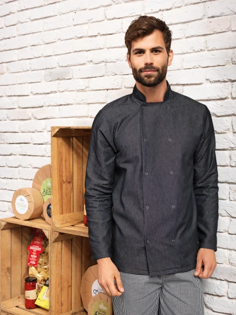 Vestes à personnaliser PREMIER Veste Denim chef cuisinier 