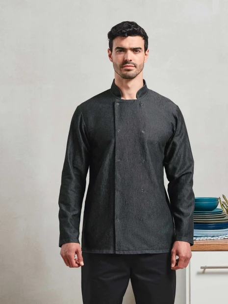 Vestes à personnaliser PREMIER Veste Denim chef cuisinier 