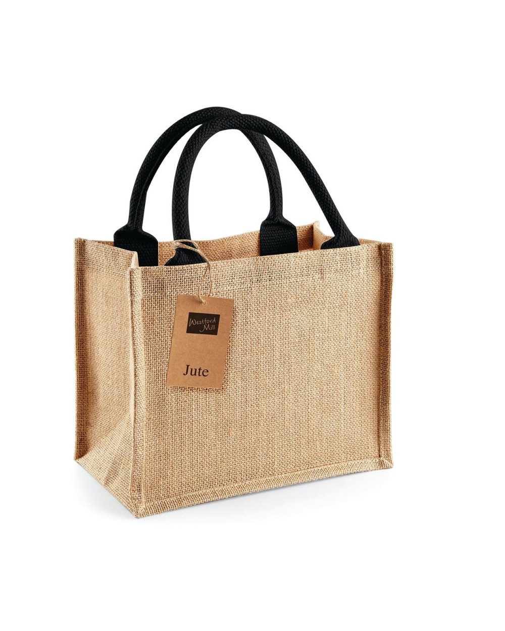 Tassen & Zakken WESTFORDMILL JUTE MINI GIFT BAG voor bedrukking &amp; borduring