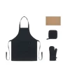 Tabliers personnalisable 4DO Set de cuisine en coton recyclé