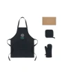 Tabliers personnalisable 4DO Set de cuisine en coton recyclé