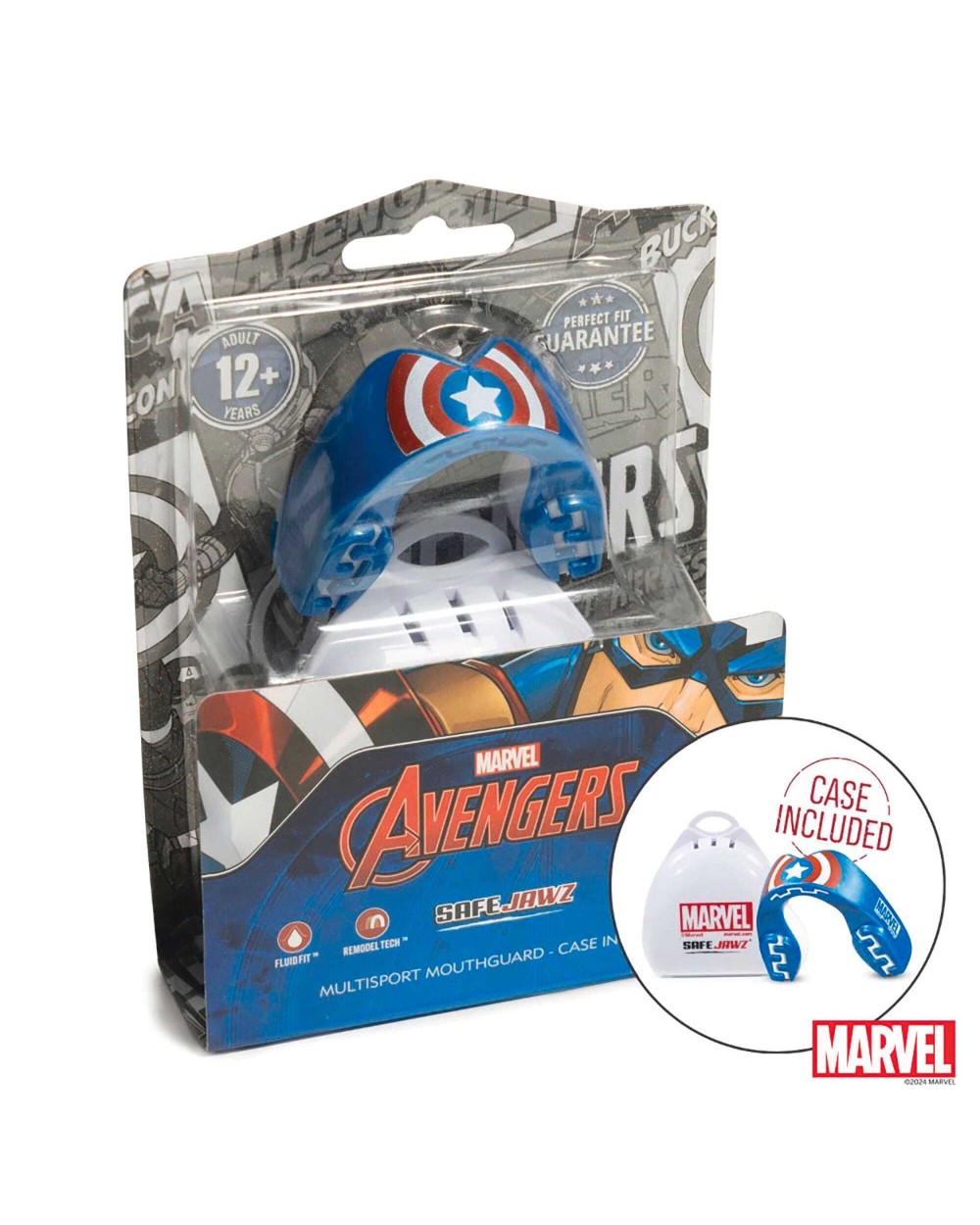 Benodigdheden SAFEJAWZ Mondstukken Marvel voor bedrukking &amp; borduring