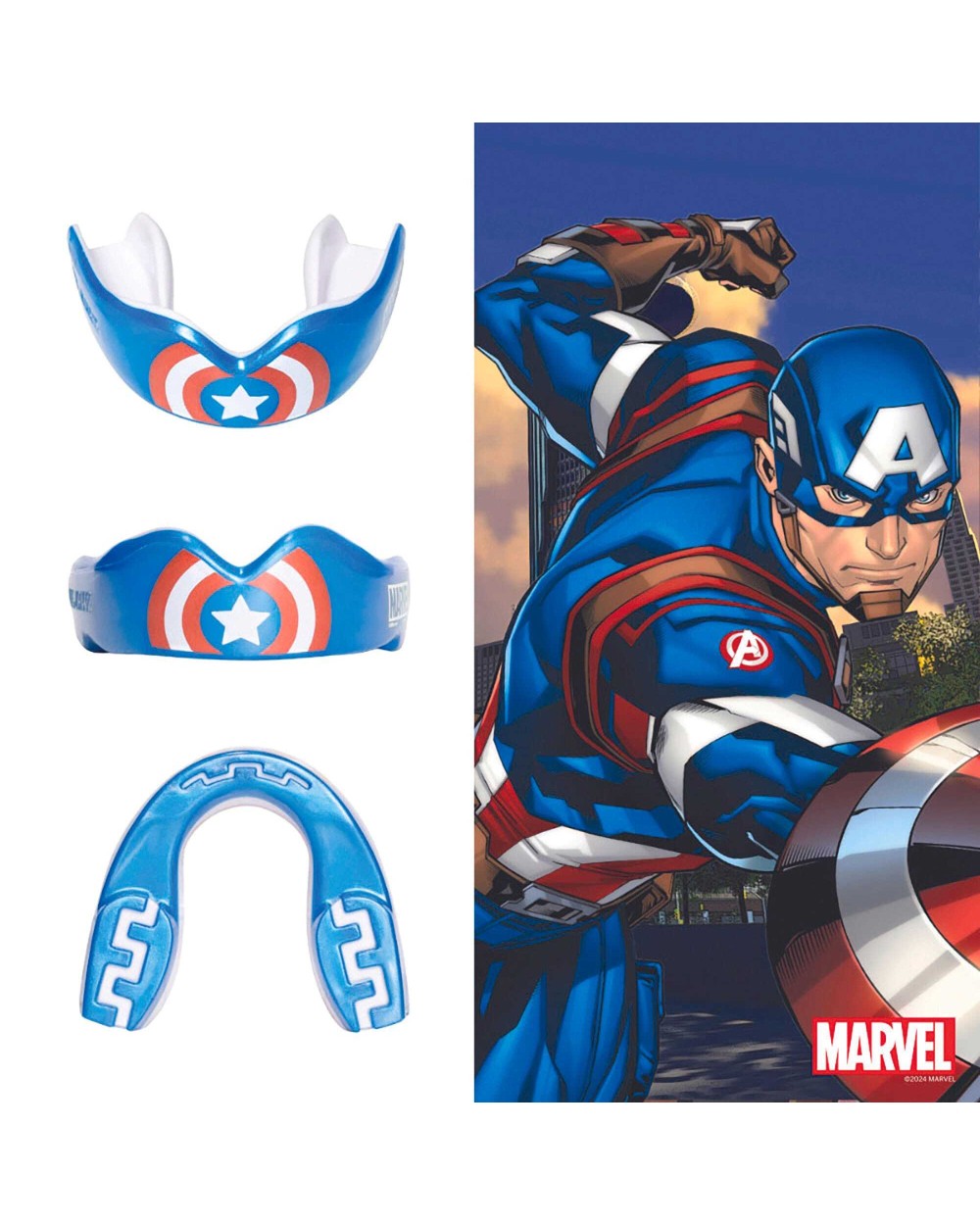 Benodigdheden SAFEJAWZ Mondstukken Marvel voor bedrukking &amp; borduring