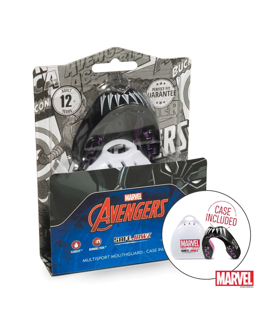 Benodigdheden SAFEJAWZ Mondstukken Marvel voor bedrukking &amp; borduring