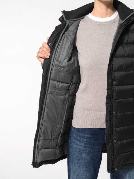 Vestes à personnaliser KARIBAN Parka doudoune légère à capuche femme 