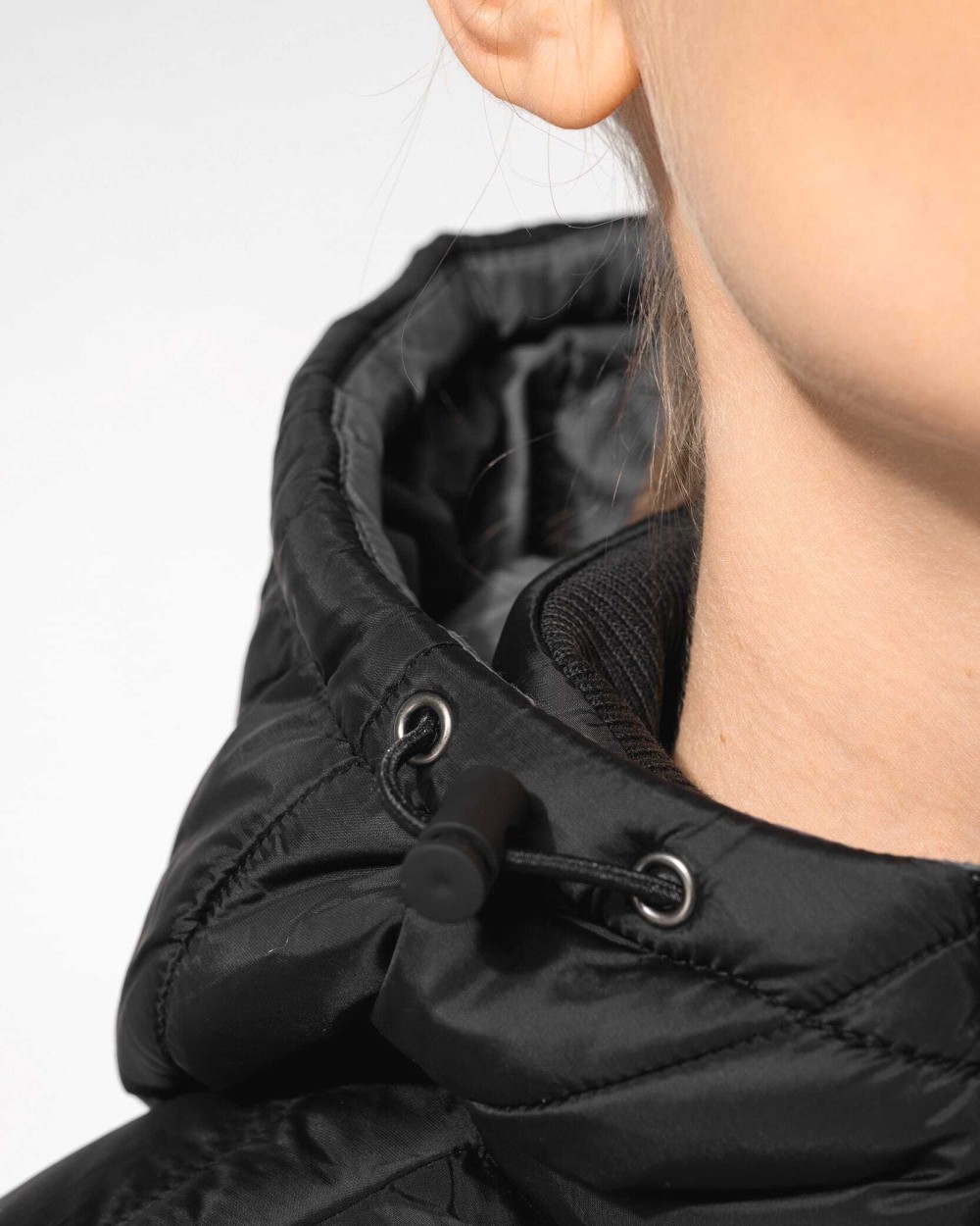 Vestes personnalisable KARIBAN Parka doudoune légère à capuche femme