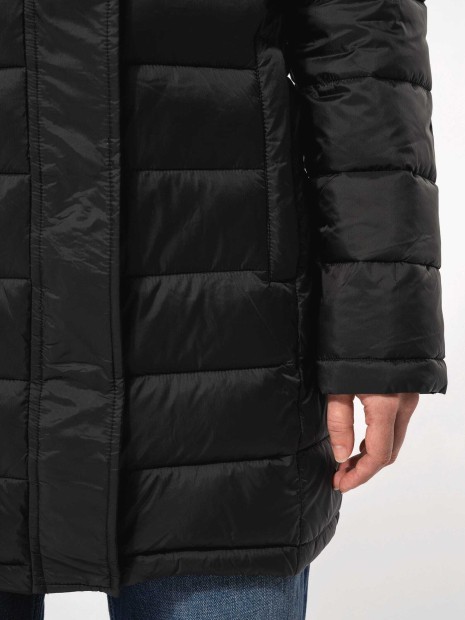 Vestes à personnaliser KARIBAN Parka doudoune légère à capuche femme 