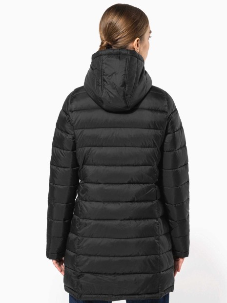 Vestes à personnaliser KARIBAN Parka doudoune légère à capuche femme 