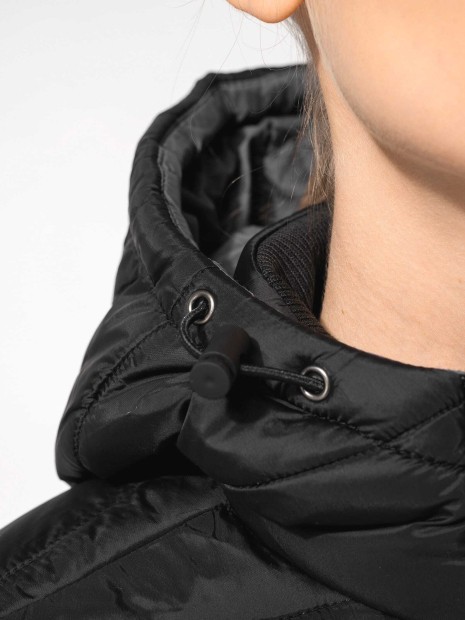 Vestes à personnaliser KARIBAN Parka doudoune légère à capuche femme 