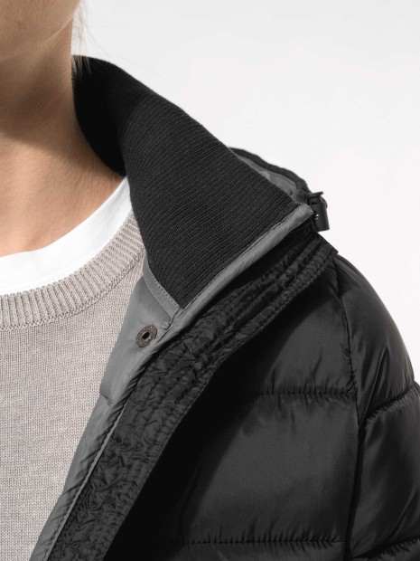 Vestes à personnaliser KARIBAN Parka doudoune légère à capuche femme 