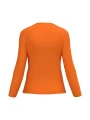 KARIBAN T-shirt col rond manches longues femme /api/colors/d51260d5-b263-4200-988d-ee19f414959e personnalisable