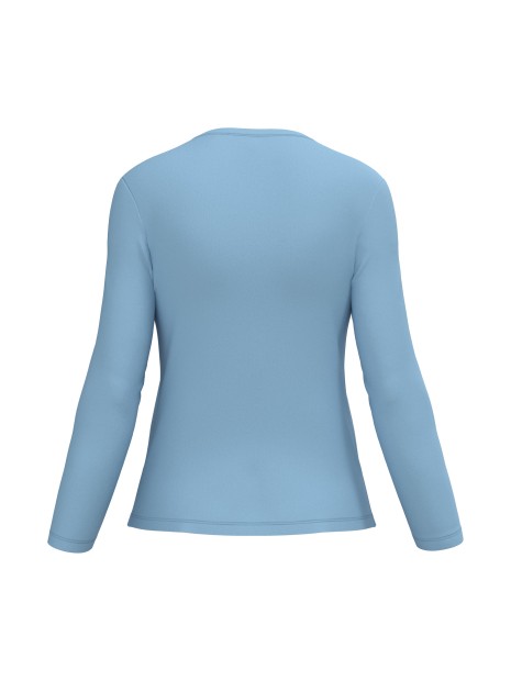 KARIBAN T-shirt col rond manches longues femme /api/colors/549fa598-8d61-4fa2-82ad-90f4d2ec39ab personnalisable