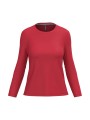KARIBAN T-shirt col rond manches longues femme /api/colors/c953313a-9c9d-493b-934e-ddcf8fada2ae personnalisable