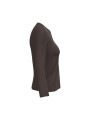 KARIBAN T-shirt col rond manches longues femme /api/colors/b1e9730e-2307-4dc6-a97e-0dcccdb1ecfa personnalisable