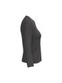 KARIBAN T-shirt col rond manches longues femme /api/colors/3664e9be-231a-44a8-bacd-707b001b474c personnalisable