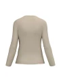 KARIBAN T-shirt col rond manches longues femme /api/colors/1d539d1a-76f0-4132-93c4-8034fe18b1e9 personnalisable