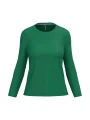 KARIBAN T-shirt col rond manches longues femme /api/colors/8e228bbe-4407-4cbc-b57b-e0b7f7e9d211 personnalisable