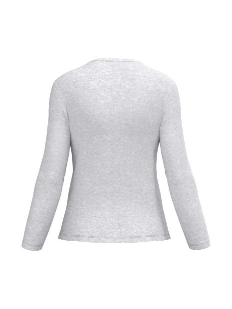 KARIBAN T-shirt col rond manches longues femme /api/colors/4a891c91-7426-40ec-9f86-8674f2899954 personnalisable