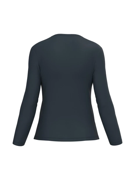 KARIBAN T-shirt col rond manches longues femme /api/colors/b68891a9-1d28-4f7a-8deb-775c45027afd personnalisable