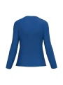 KARIBAN T-shirt col rond manches longues femme /api/colors/cdd6ba31-692e-4c2e-b1b4-a3a4a50cf176 personnalisable