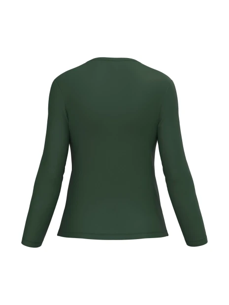 KARIBAN T-shirt col rond manches longues femme /api/colors/04ff5422-733a-4283-80b4-be8cd0eba314 personnalisable