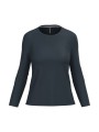 KARIBAN T-shirt col rond manches longues femme /api/colors/b68891a9-1d28-4f7a-8deb-775c45027afd personnalisable