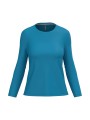 KARIBAN T-shirt col rond manches longues femme /api/colors/3848809b-00f3-4a7f-8b57-fc0187a98ade personnalisable
