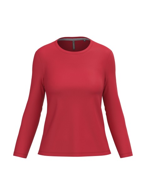 KARIBAN T-shirt col rond manches longues femme /api/colors/c953313a-9c9d-493b-934e-ddcf8fada2ae personnalisable