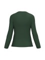 KARIBAN T-shirt col rond manches longues femme /api/colors/04ff5422-733a-4283-80b4-be8cd0eba314 personnalisable