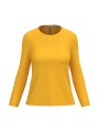 KARIBAN T-shirt col rond manches longues femme /api/colors/ea0c172c-722e-46fc-acb7-2617a4097874 personnalisable