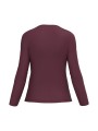 KARIBAN T-shirt col rond manches longues femme /api/colors/3f4410b9-f80f-412a-9aa8-9260cc84003d personnalisable