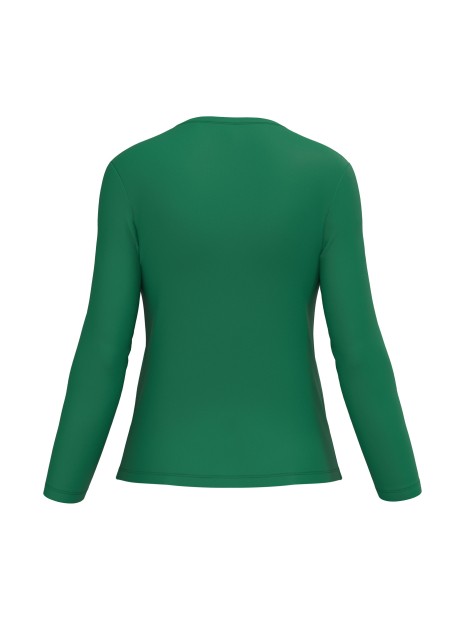 KARIBAN T-shirt col rond manches longues femme /api/colors/8e228bbe-4407-4cbc-b57b-e0b7f7e9d211 personnalisable