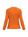 KARIBAN T-shirt col rond manches longues femme /api/colors/d51260d5-b263-4200-988d-ee19f414959e personnalisable
