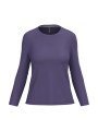 KARIBAN T-shirt col rond manches longues femme /api/colors/f28ecd26-255e-4b18-a29c-08c2af1111d3 personnalisable